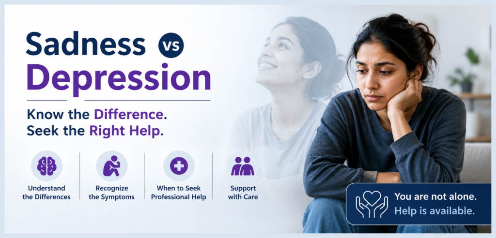 Depression vs Sadness: Understanding the Difference