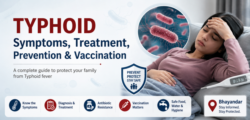 Typhoid in Bhayandar: Prevention, Symptoms, and Treatment