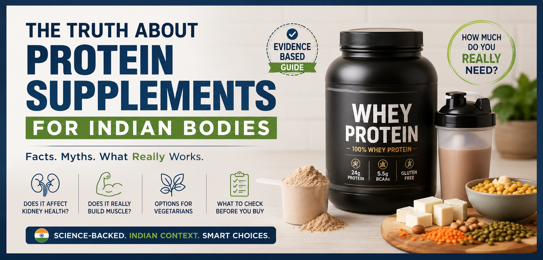 The Truth About Protein Supplements for Indian Bodies